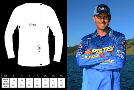 Adults Custom Sublimated Wicking Fishing Jerseys Shirt For Promo