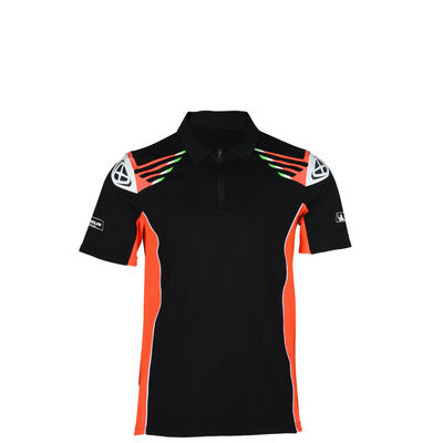 Customized Logo Printing Spandex Polo T Shirts for Men Sportswear Cycling Clothing