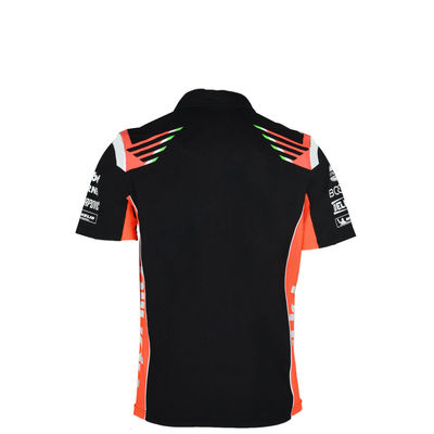 Customized Logo Printing Spandex Polo T Shirts for Men Sportswear Cycling Clothing