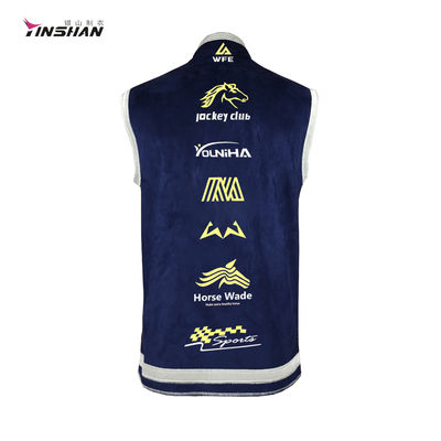 Custom Breathable Zipper Softshell Horse Riding Jacket Sports Vest for 7 Days Sample Order