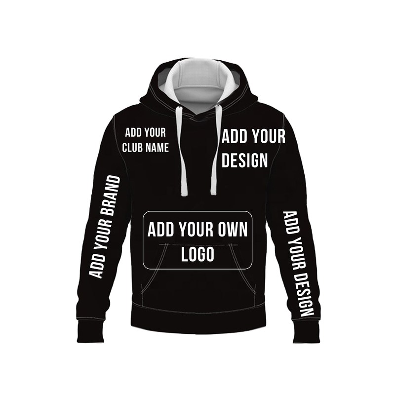 Custom Sportswear Sublimation Print E-Sports Gaming Hoodie with Custom Logo Embroidery
